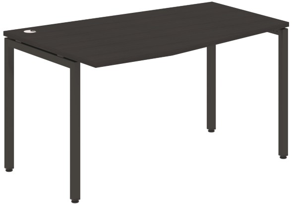 Стол эргономичный XSCT 149(L) Дуб Юкон Модерн/Антрацит 1400х700/900х750 XTEN-S