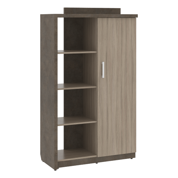 Шкаф СФ-534172 Бетон чикаго тем F187 ST9/Дрифтвуд H3090 ST22 1037х454,5х1770 WOOD&amp;amp;STONE в Ростове-на-Дону 