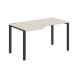 Стол эргономичный XS6CET 149(L) белый/антрацит 1400х900х750 XTEN-S60 в Ростове-на-Дону 