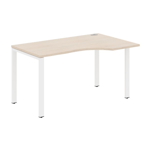 Стол эргономичный XS6CET 149(R) белый/антрацит 1400х900х750 XTEN-S60 в Ростове-на-Дону 