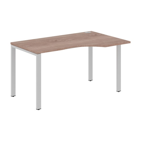 Стол эргономичный XS6CET 149(R) белый/антрацит 1400х900х750 XTEN-S60 в Ростове-на-Дону 