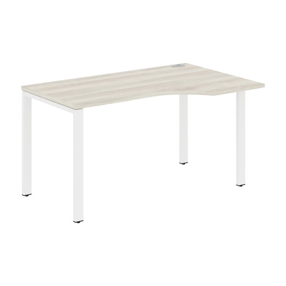 Стол эргономичный XS6CET 149(R) белый/антрацит 1400х900х750 XTEN-S60 в Ростове-на-Дону 