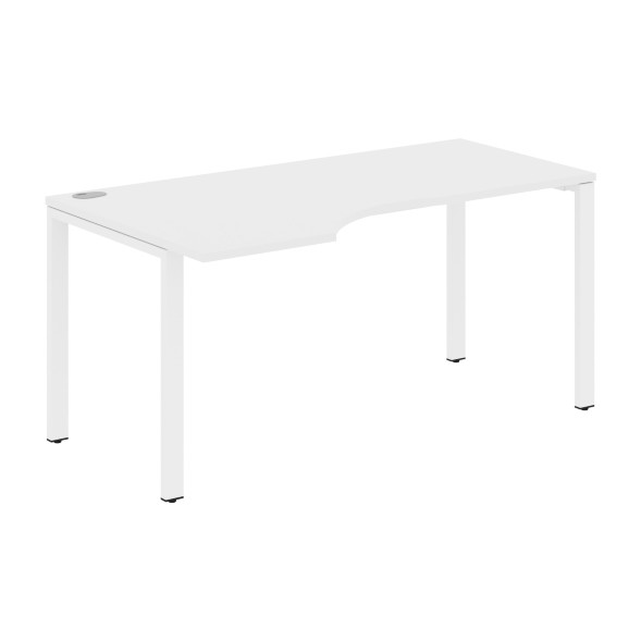 Стол эргономичный XS6CET 169(L) белый/антрацит 1600х900х750 XTEN-S60 в Ростове-на-Дону 