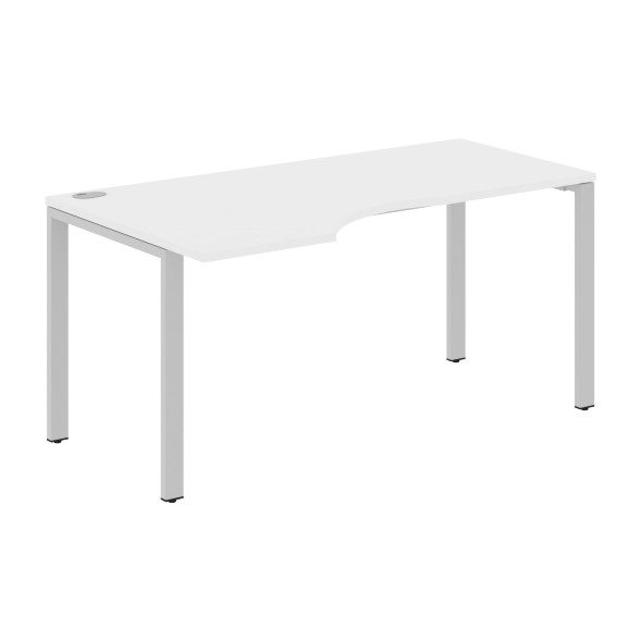 Стол эргономичный XS6CET 169(L) белый/антрацит 1600х900х750 XTEN-S60 в Ростове-на-Дону 