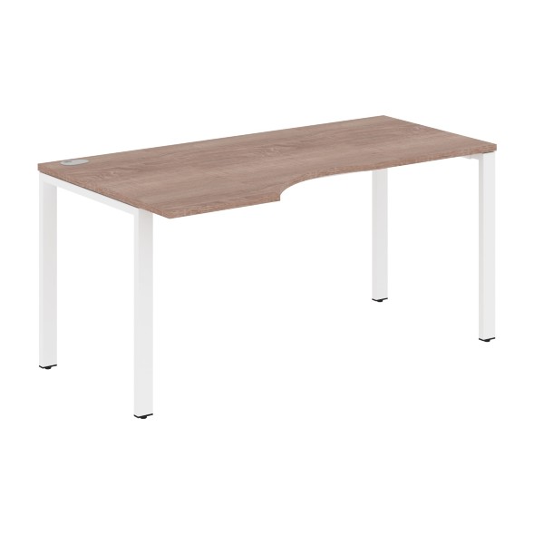 Стол эргономичный XS6CET 169(L) белый/антрацит 1600х900х750 XTEN-S60 в Ростове-на-Дону 