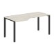 Стол эргономичный XS6CET 169(L) белый/антрацит 1600х900х750 XTEN-S60 в Ростове-на-Дону 
