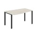 Стол эргономичный XS6CT 149(L) белый/антрацит 1400х900х750 XTEN-S60