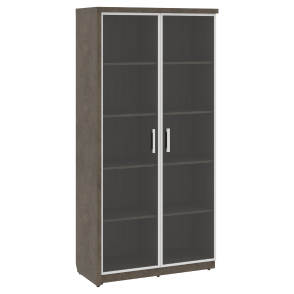 Шкаф СФ-534883 Бетон чикаго тем F187 ST9/Графит/Черный 1035х454,5х2083 WOOD&amp;amp;STONE в Ростове-на-Дону 