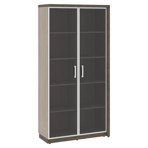 Шкаф СФ-534884 Бетон чикаго тем F187 ST9/Графит/Черный 1035х454,5х2083 WOOD&amp;amp;STONE в Ростове-на-Дону 