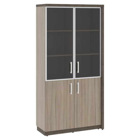 Шкаф СФ-534894 Бетон чикаго тем F187 ST9/Дрифтвуд H3090/Графит/Черный 1035х454,5х2083 WOOD&amp;amp;STONE в Ростове-на-Дону 