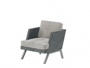 Алдо Кресло с декором из пуговиц ALDB-01L 790*875*890