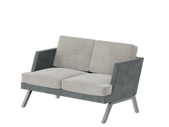 Алдо Диван двухместный ALD-02L 1430*875*890