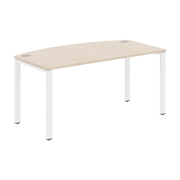 Стол руководителя XS6ET 169 белый/антрацит 1600х867х750 XTEN-S60 в Ростове-на-Дону 