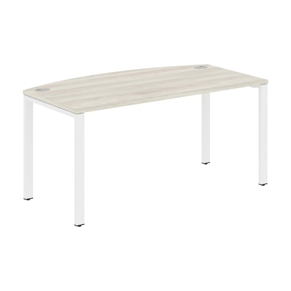 Стол руководителя XS6ET 169 белый/антрацит 1600х867х750 XTEN-S60 в Ростове-на-Дону 