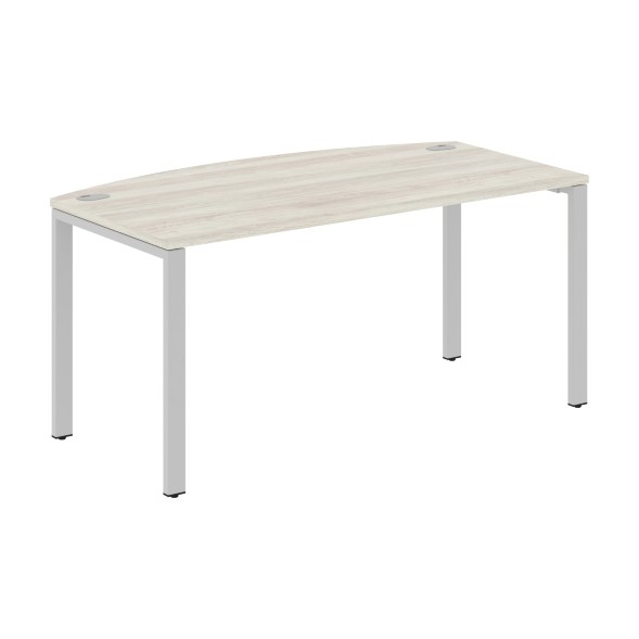 Стол руководителя XS6ET 169 белый/антрацит 1600х867х750 XTEN-S60 в Ростове-на-Дону 