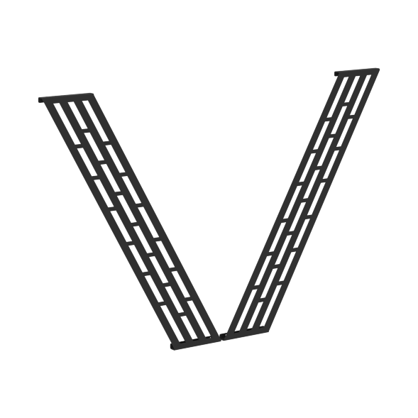 Элемент металлический (2шт) Накладка фронтальной панели XQPOF-2 131х22,5х846 XTEN-QP в Ростове-на-Дону 