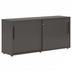 Шкаф низкий с дверьми купе ELC 1643 1606х430х750 EDIS