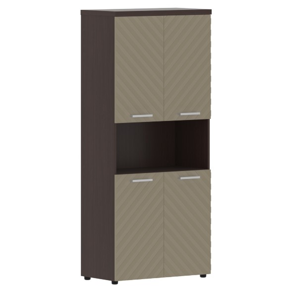 Шкаф с комплектами малых дверей и топом TLHC 85.4 856х450х1968 TORR LUX в Ростове-на-Дону 