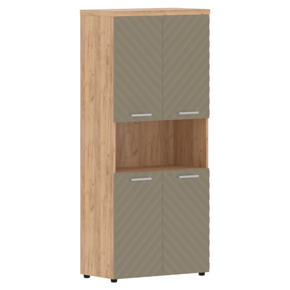 Шкаф с комплектами малых дверей и топом TLHC 85.4 856х450х1968 TORR LUX в Ростове-на-Дону 