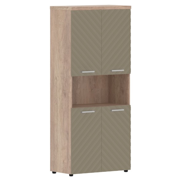 Шкаф с комплектами малых дверей и топом TLHC 85.4 856х450х1968 TORR LUX в Ростове-на-Дону 