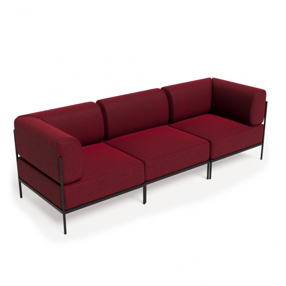 Рио Диван трёхместный РСЕ-06 2430*810*770