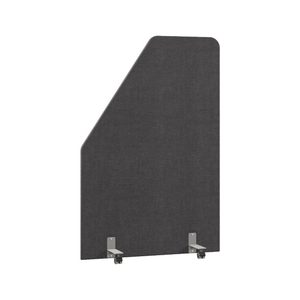 Акустическая перегородка на роликовых опорах RA.S.R-120/180 KITON 01/Серый 1200х28х1800 RAND Acousti в Ростове-на-Дону 