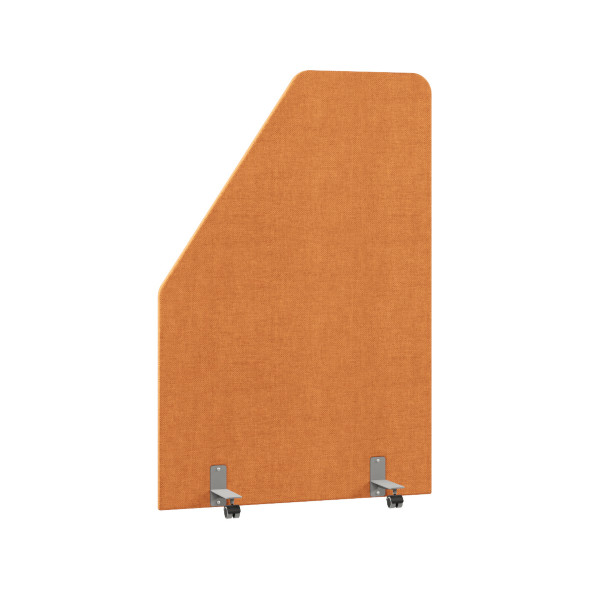 Акустическая перегородка на роликовых опорах RA.S.R-120/180 KITON 01/Серый 1200х28х1800 RAND Acousti в Ростове-на-Дону 