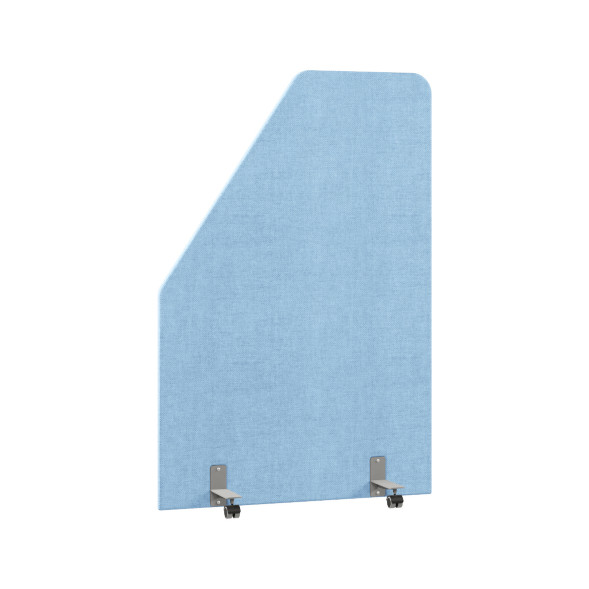 Акустическая перегородка на роликовых опорах RA.S.R-120/180 KITON 01/Серый 1200х28х1800 RAND Acousti в Ростове-на-Дону 