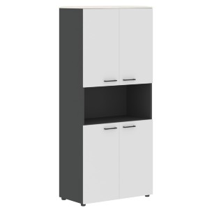 Шкаф с 2-мя комп-ми глухих малых дверей и топом JHC 85.4 856х452х1949 JAY