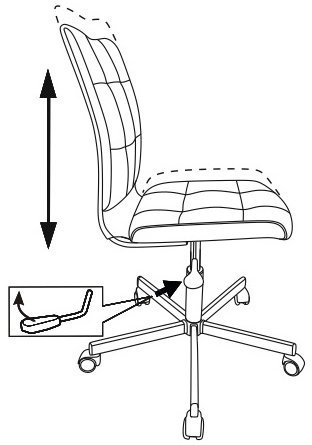 Кресло оператора Кресло Бюрократ CH-330M
