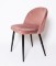 Кресло-стул DISCO black  розовый