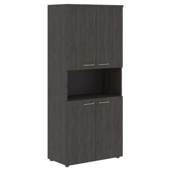 Шкаф с 2-мя комплектами глухих малых дверей и топом XHC 85.4 856х432х1955 XTEN