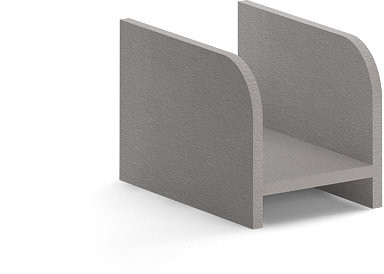 Подставка под компьютер CБ-1 Беларусь Металлик 308х500х173