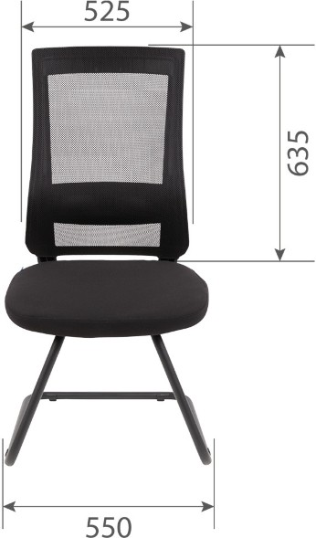 Кресло для посетителей  CHAIRMAN 500V TW в Ростове-на-Дону 